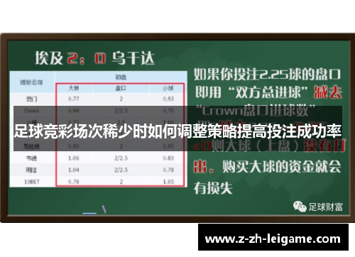 足球竞彩场次稀少时如何调整策略提高投注成功率 足球竞彩场次稀少时如何调整策略提高投注成功率